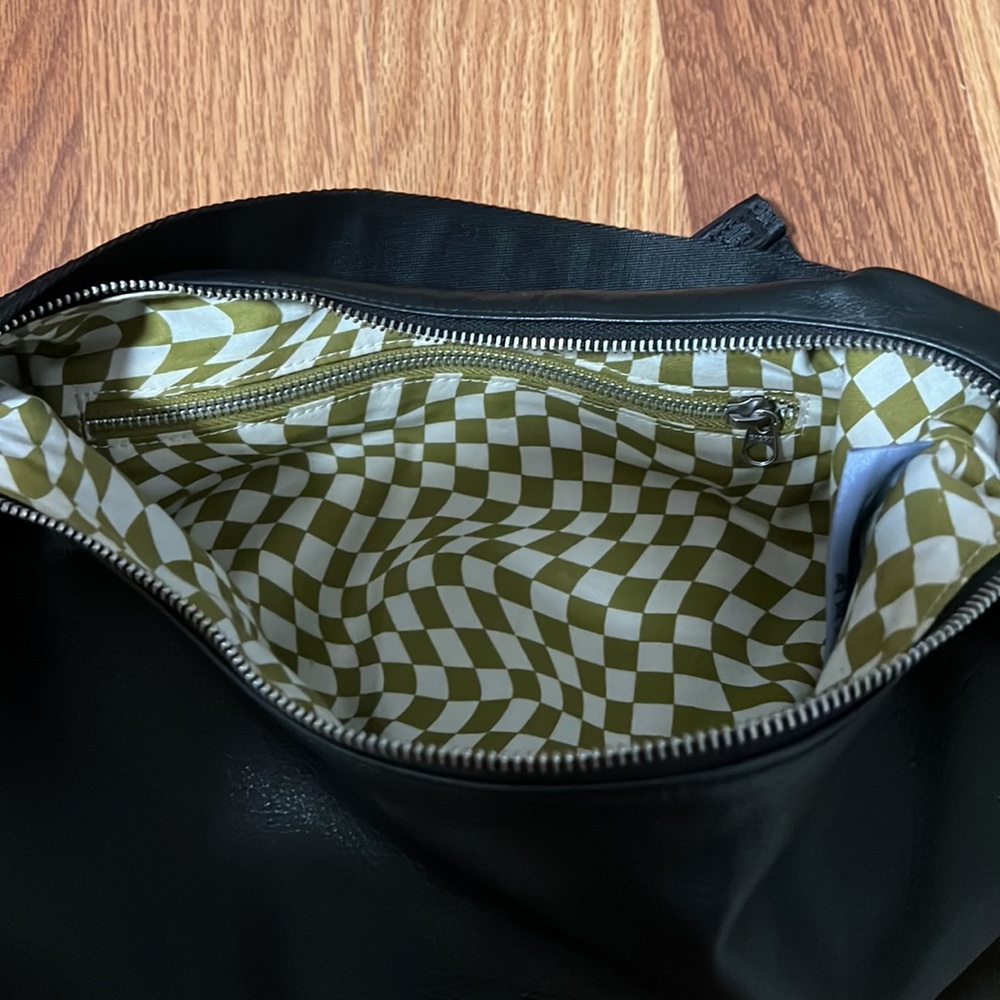 Baggu black leather medium crescent - Picture 5 of 5